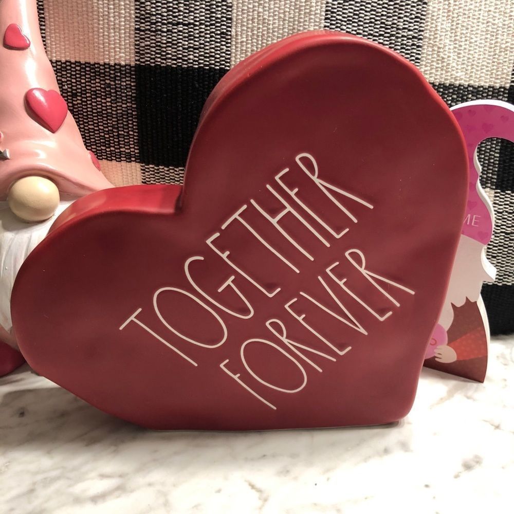 Rae Dunn Large Red Heart